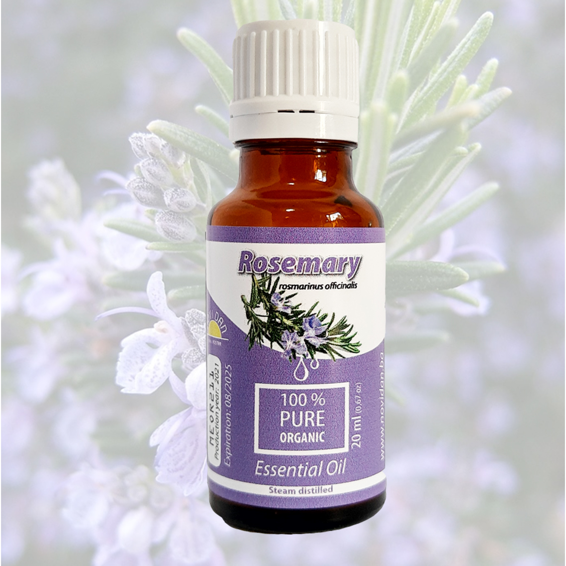 Rosmarinus officinalis essential oil 20 mL