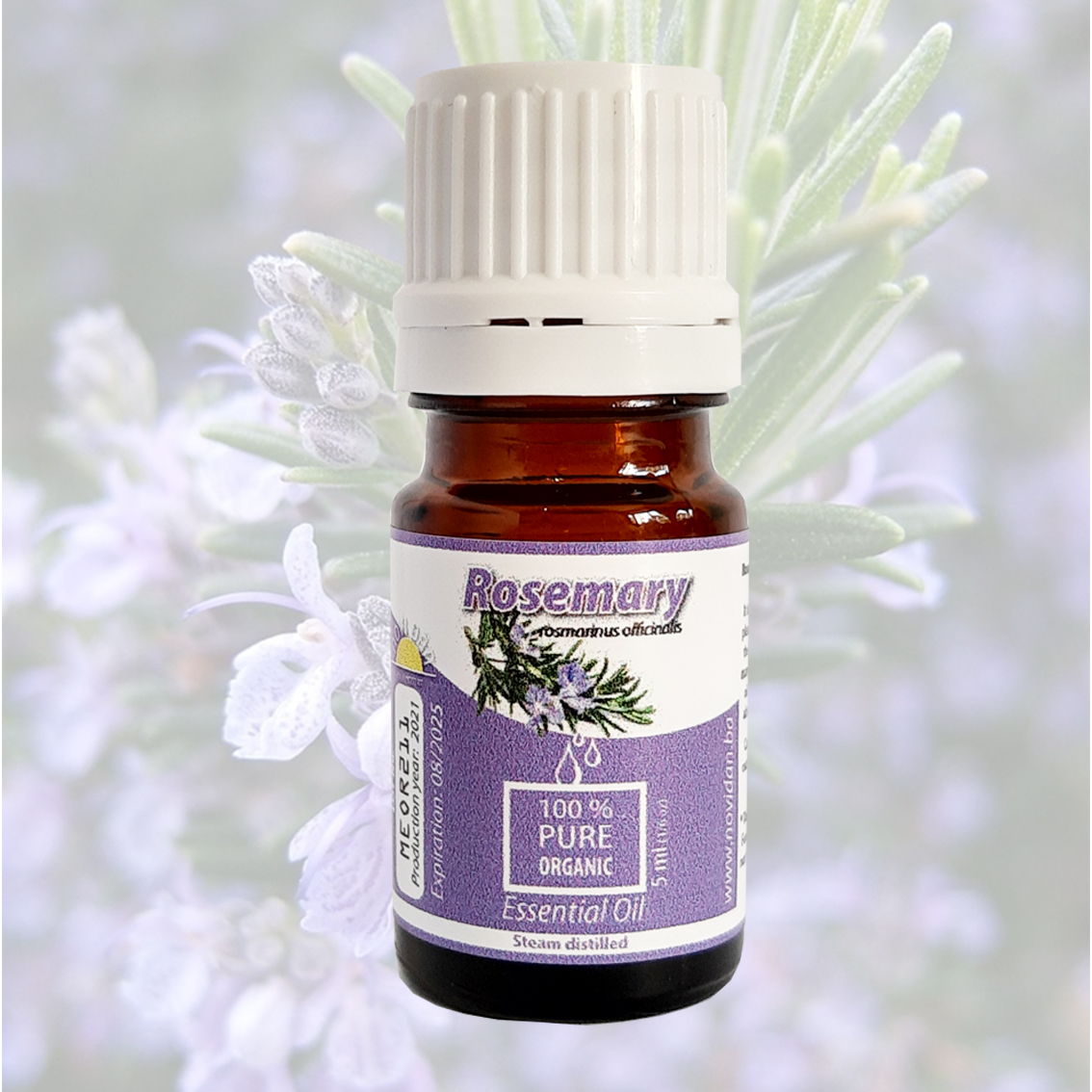 Rosmarinus oficinalis rosemary essential oil